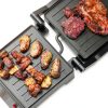 Elite Gourmet Panini Press EPN160 Compact Electric Grill Cool Touch-4