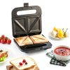 Panini Maker Elite Gourmet ESM2207XSS 2-Slice Stainless Non-Stick 750W-1