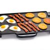 Presto 07061 22-Inch Electric Griddle with Removable Handles - Extra Large, Nonstick Ceramic, PFAS Free, Adjustable Temperature & Cool-Touch Handles, Black-0