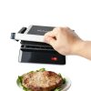 Elite Gourmet Panini Press EPN160 Compact Electric Grill Cool Touch-2