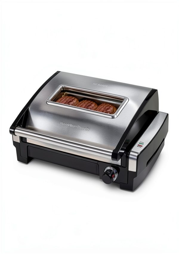 Hamilton Beach Electric Indoor Searing Grill Viewing Window, 118 sq in-7