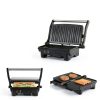 Chefman Electric Panini Press Grill & Sandwich Maker Black RJ02-180-2